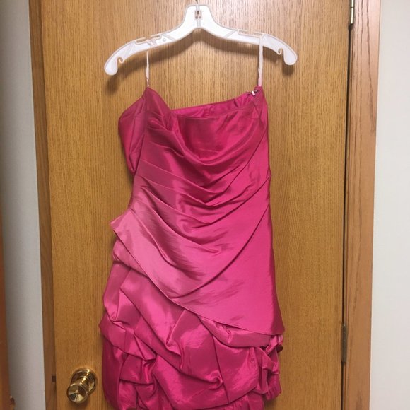 David’s Bridal Onyx Night Ombre Dress - Picture 3 of 3
